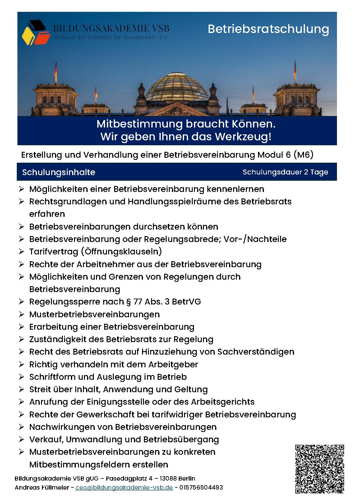 Betriebsratschulung