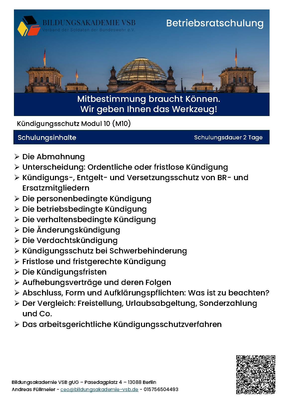 Betriebsratschulung